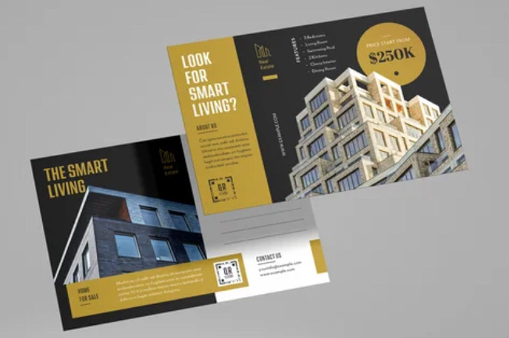 Direct mail postcard design for businesses