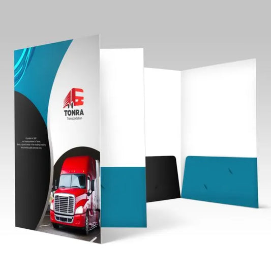 9" x 12" Letter Size Presentation Folder