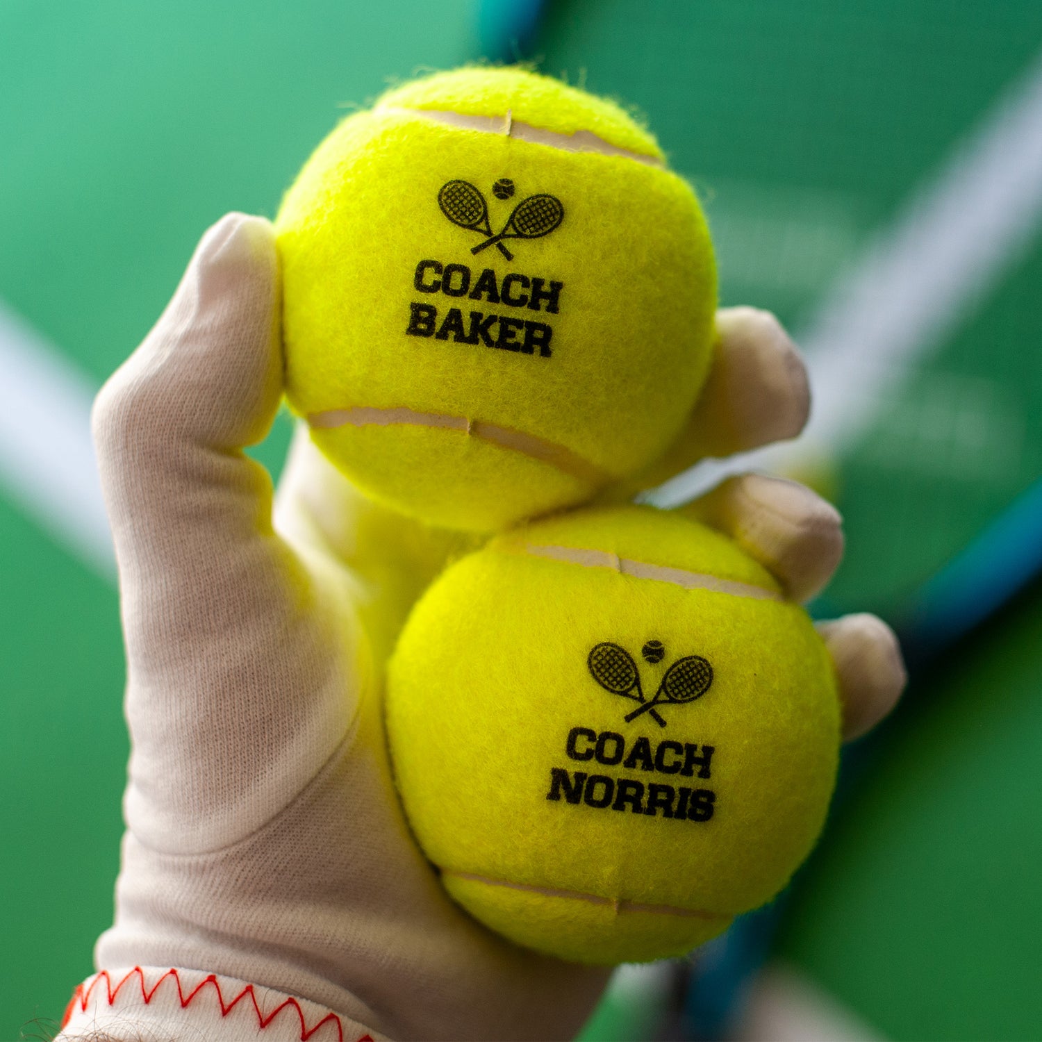 Custom Printed personalized Tennis balls