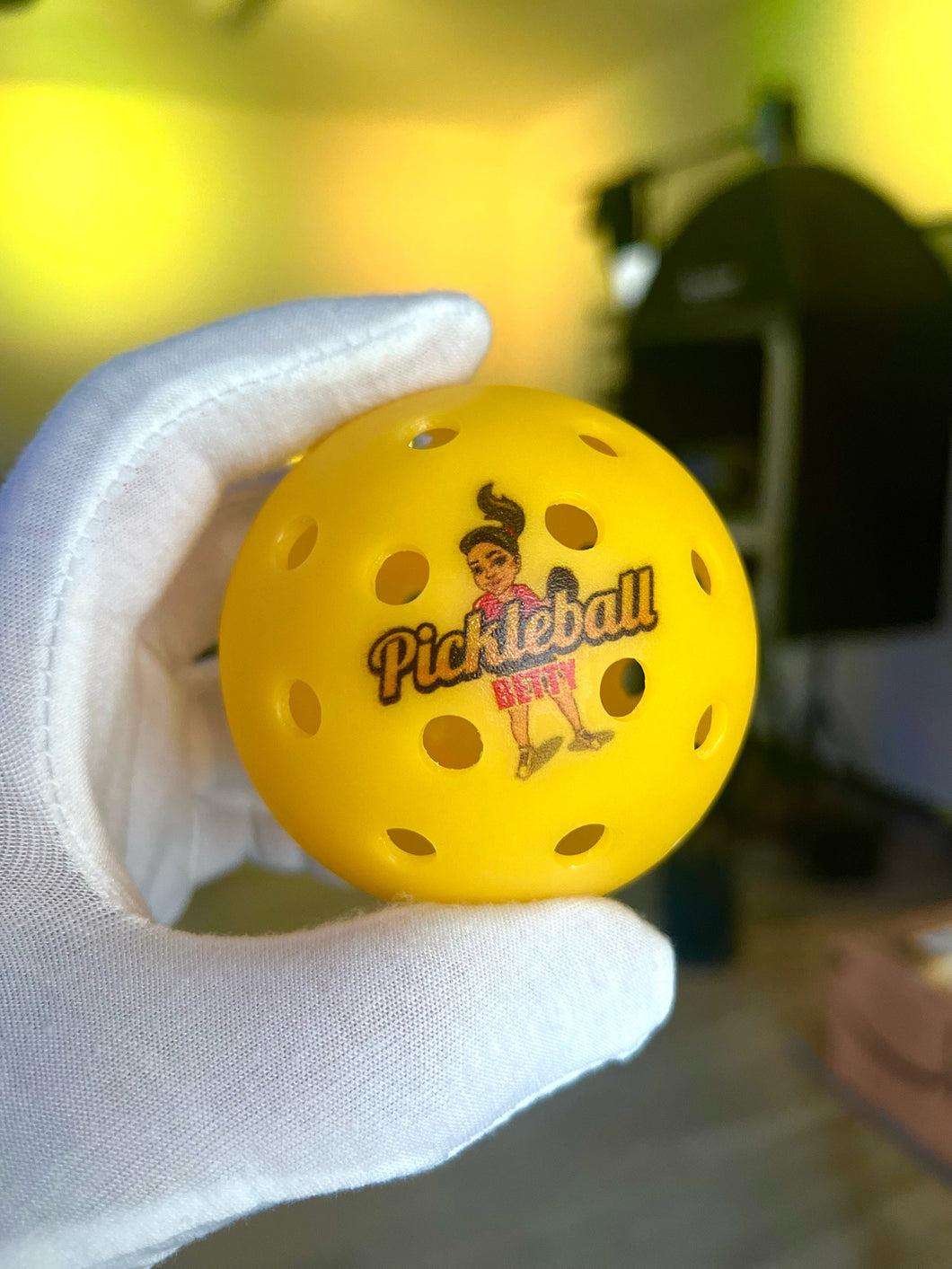 Personalized Pickleballs: Awesome Custom Pickleballs Gift. UV printed (no decals). Send Us Your Idea, Design, Logo, Photos. Fast Shipping!